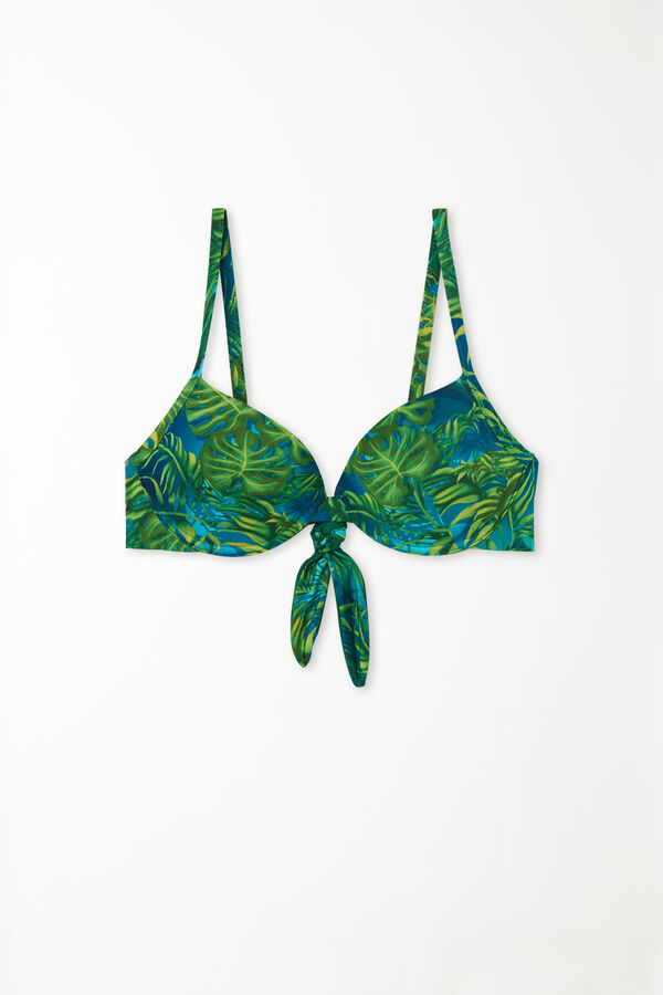 Bikini Push-Up Emerald Jungle  