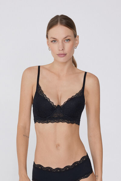 Reggiseno Super Push-up in Pizzo Riciclato Malib&ugrave;