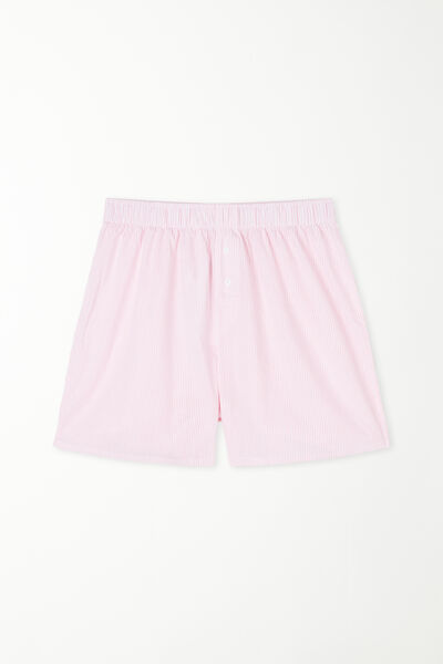 Pantaloncini Corti in Tela Cotone Stampato