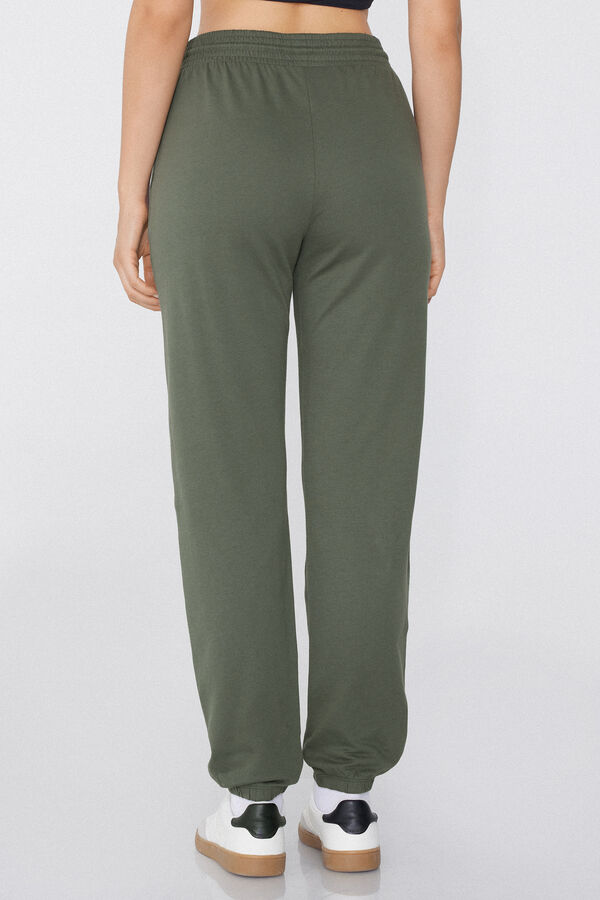 Joggers with Welt Pocket and Drawstring  