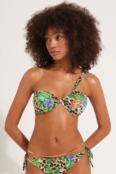 Bikini Bra Top Monospalla Wild Blossom
