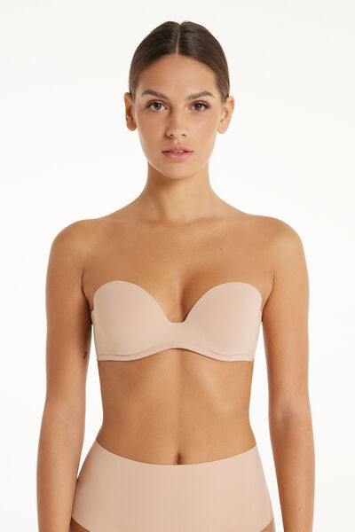 New York Padded Microfiber Bandeau Bra