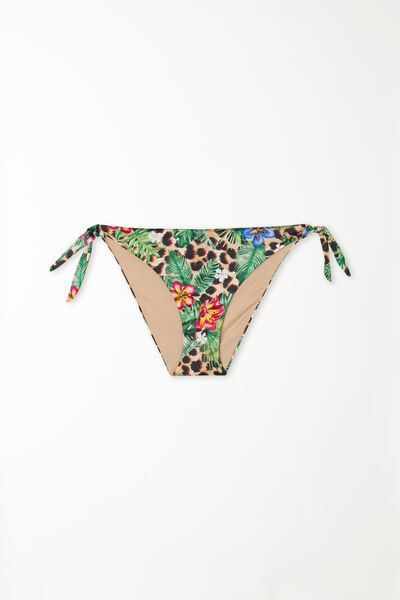 Bikini Slip Laccetti Wild Blossom
