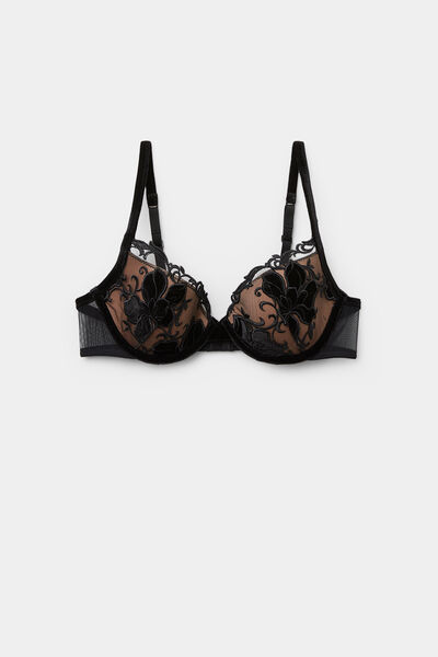 Reggiseno Push-up Athens Velvet Embroidery