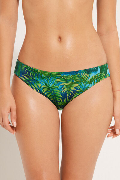 Bikini Slip Classico Emerald Jungle