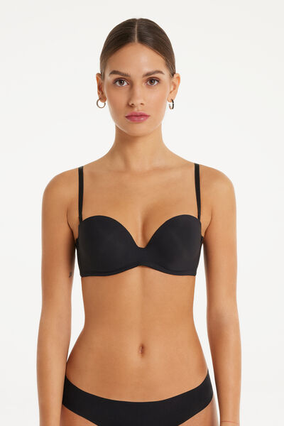 New York Padded Microfiber Bandeau Bra