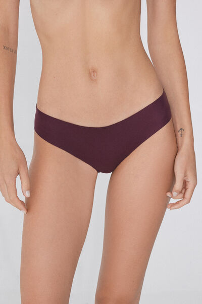 Slip senza cuciture in cotone