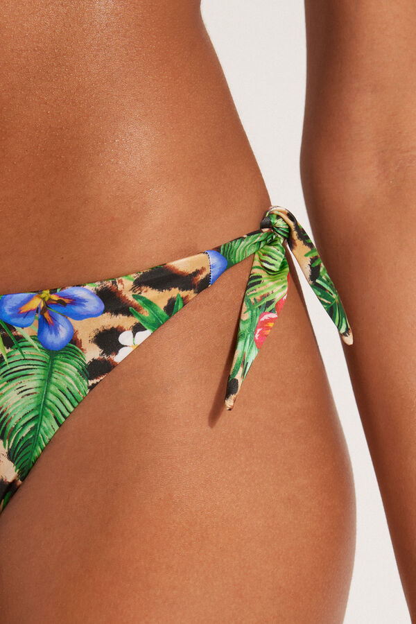 Bikini Slip Laccetti Wild Blossom  
