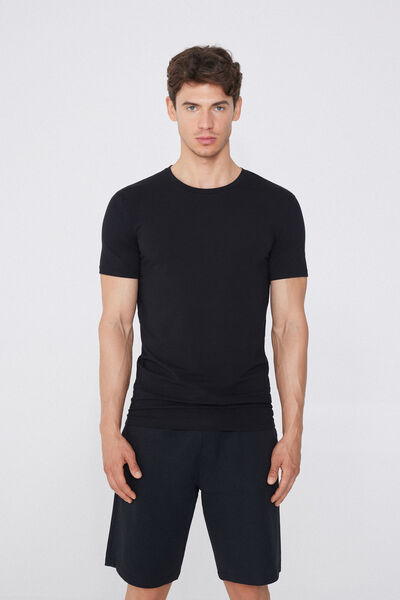Stretch Cotton T-Shirt