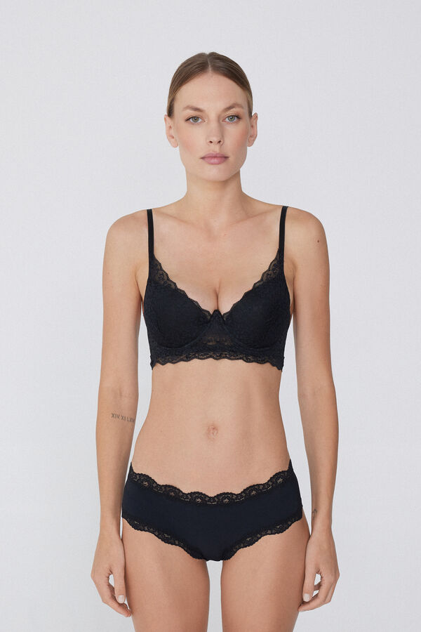 Reggiseno Super Push-up in Pizzo Riciclato Malib&ugrave;  