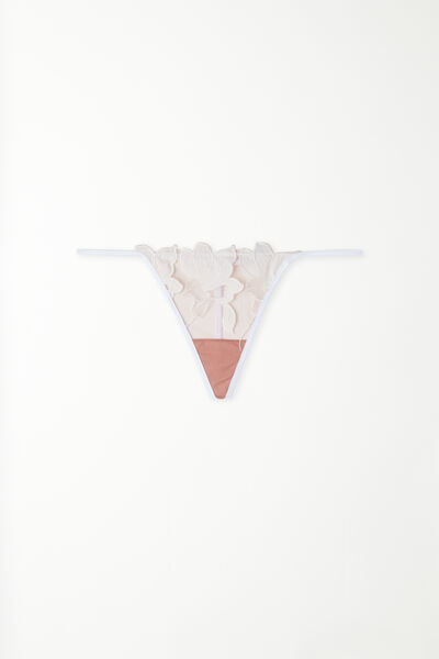 Perizoma con Fianchetto Tanga Timeless Flowers