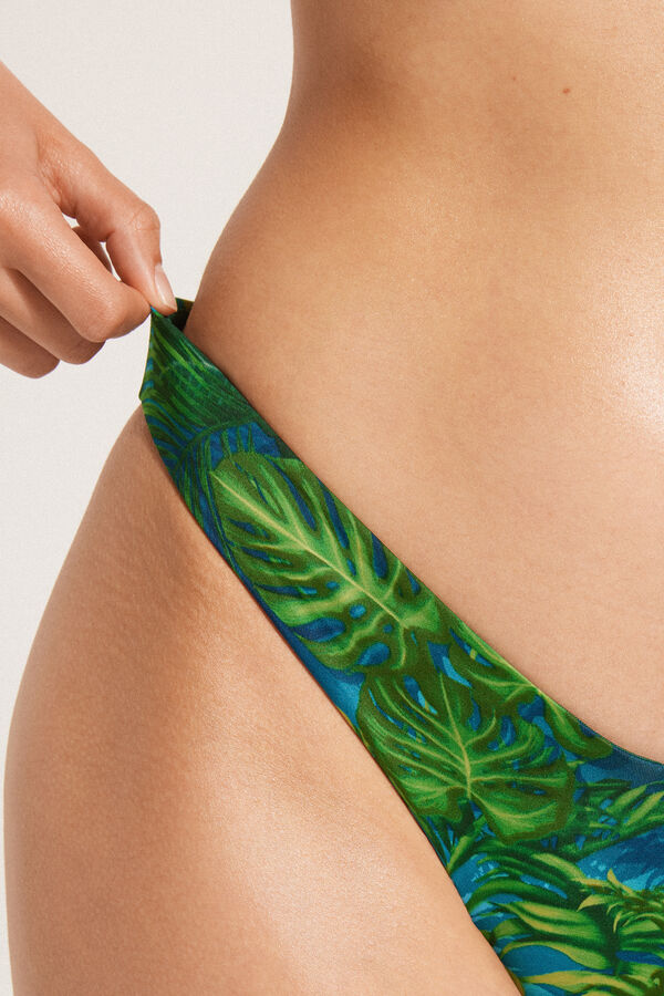 Bikini Brasiliano Sgambato Emerald Jungle  