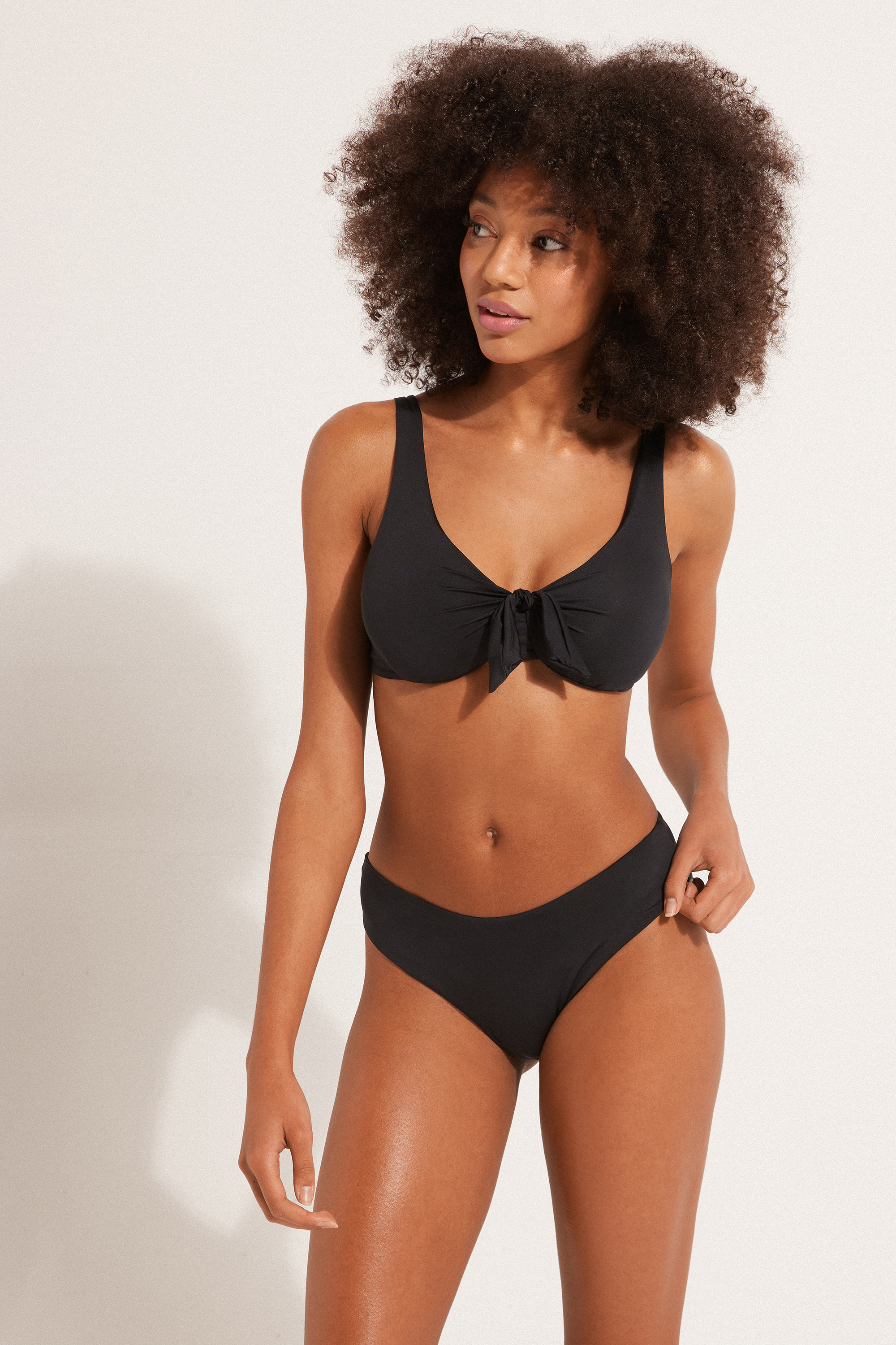 Bikini Slip Sgambato Stondato Microfibra Riciclata