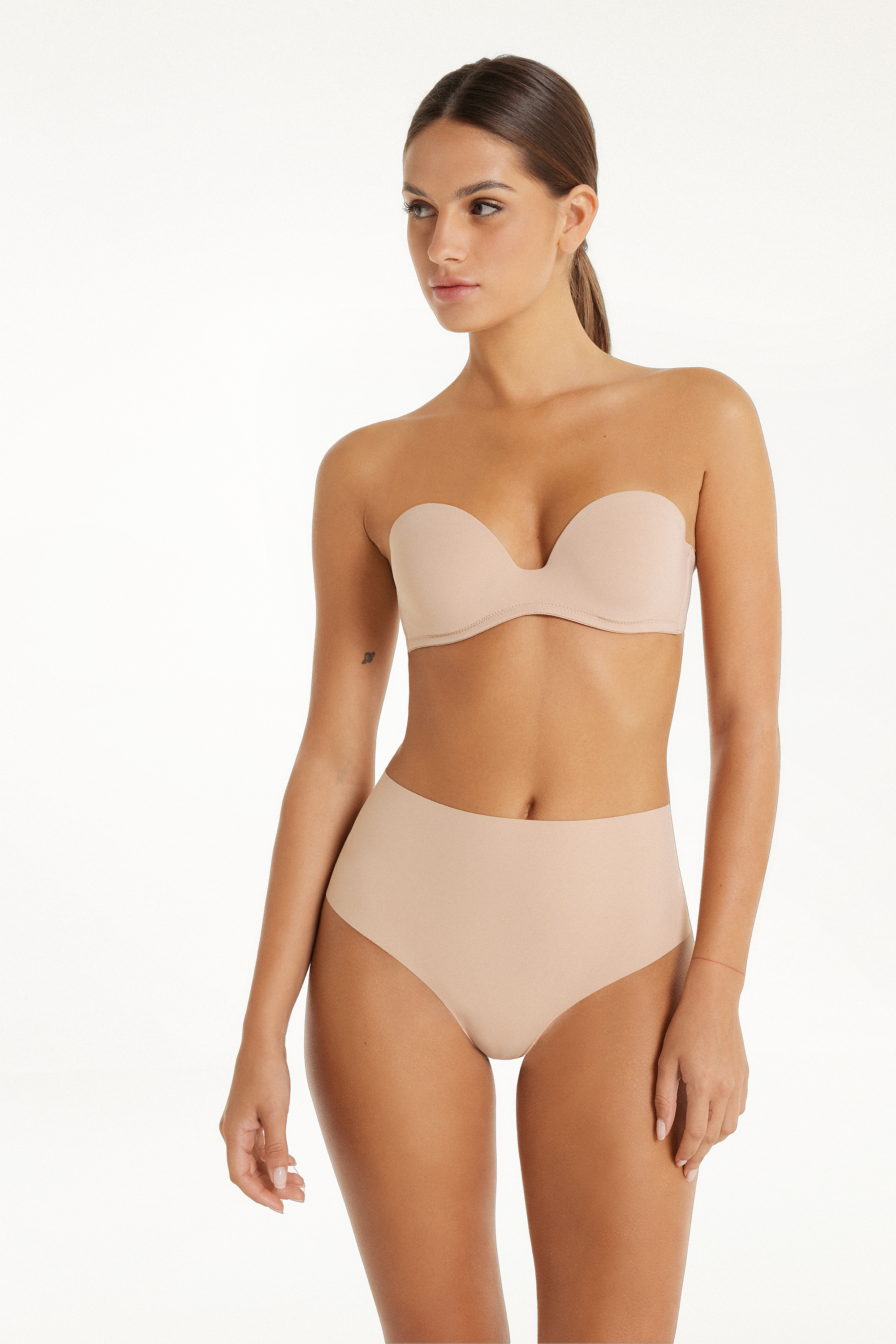 New York Padded Microfibre Bandeau Bra