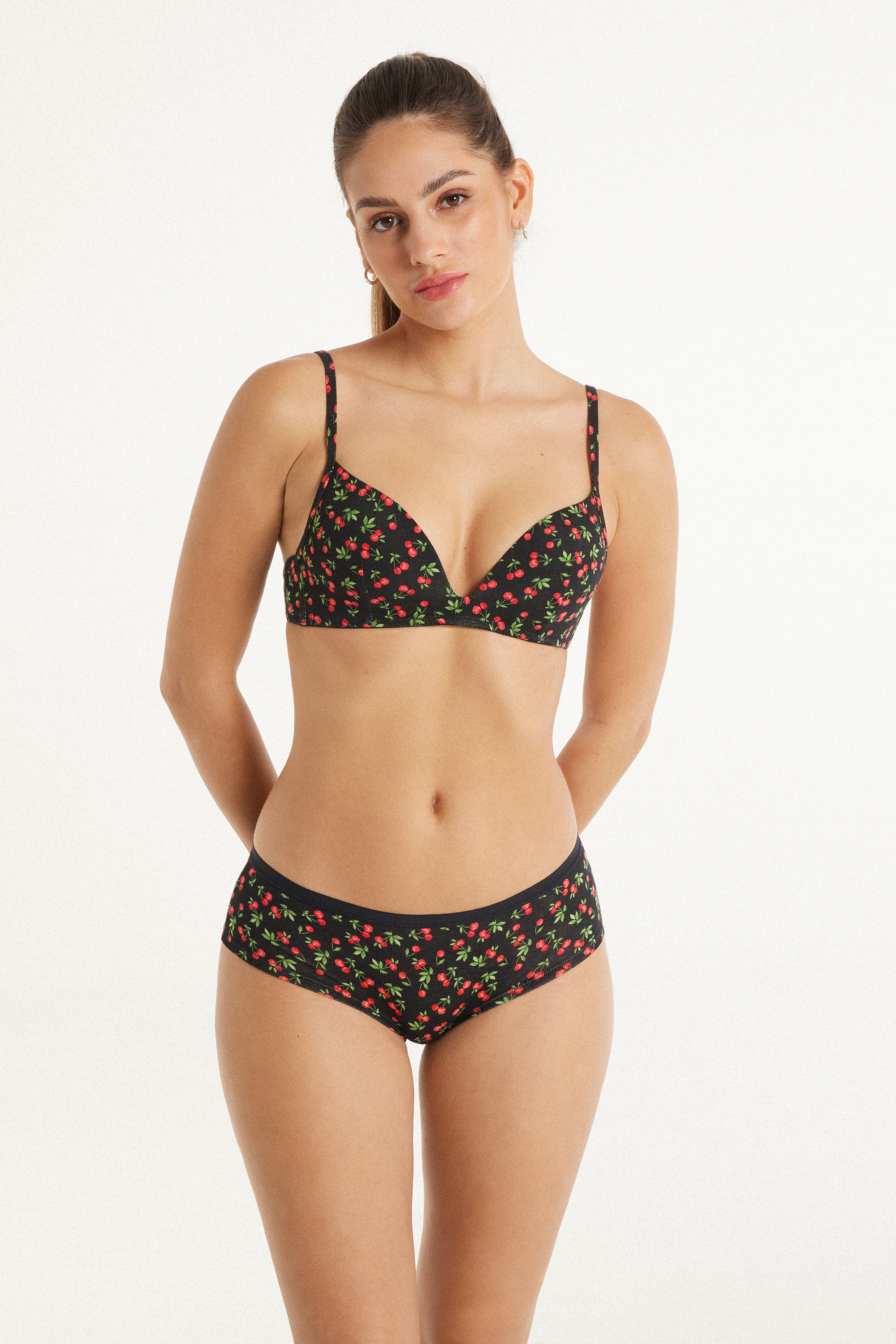 Reggiseno London in Cotone Stampato