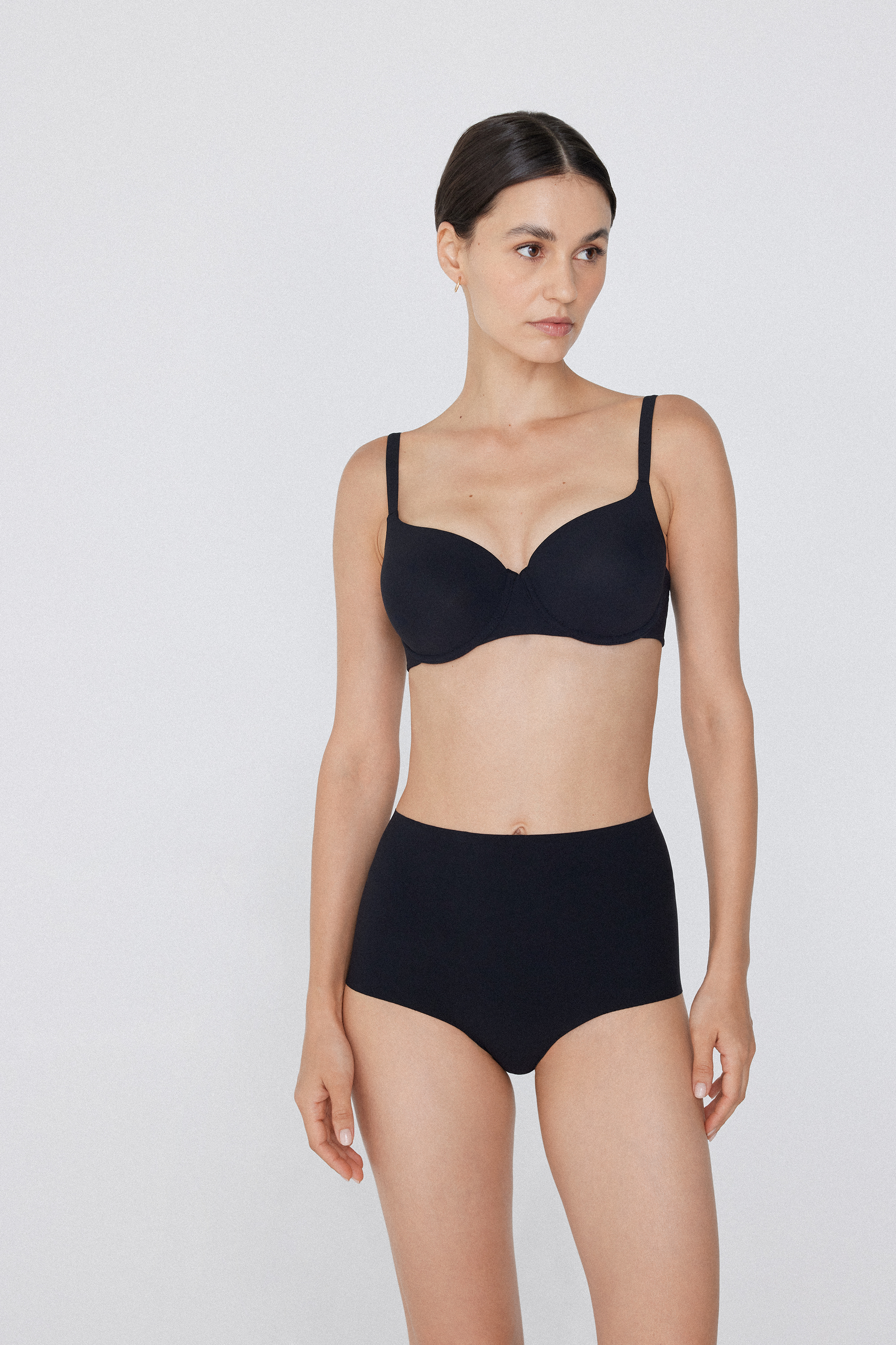 Prague Full Coverage Recycled Microfibre Balconette Bra