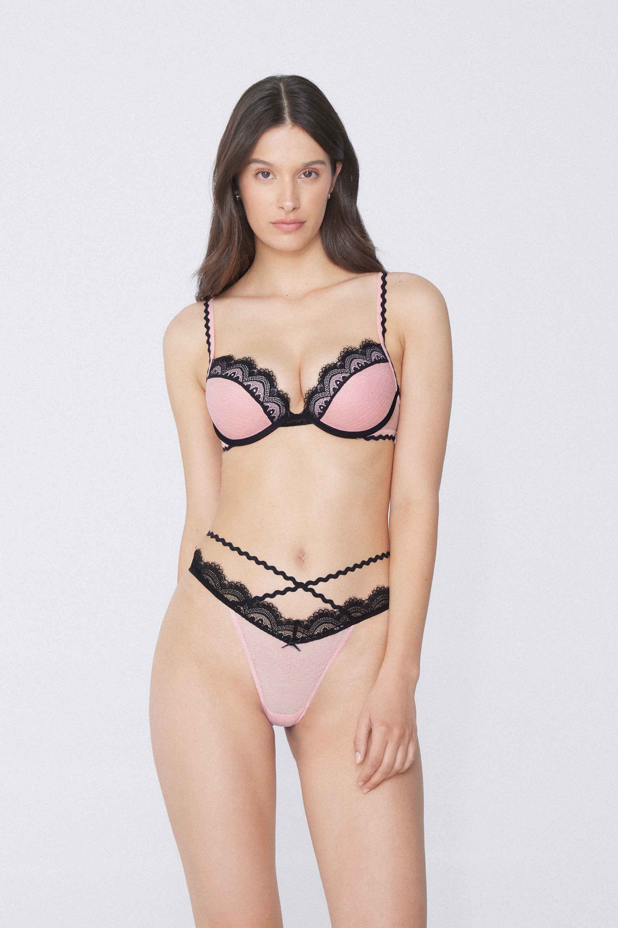 Reggiseno Push-up Imbottito Babydoll Lace Venice