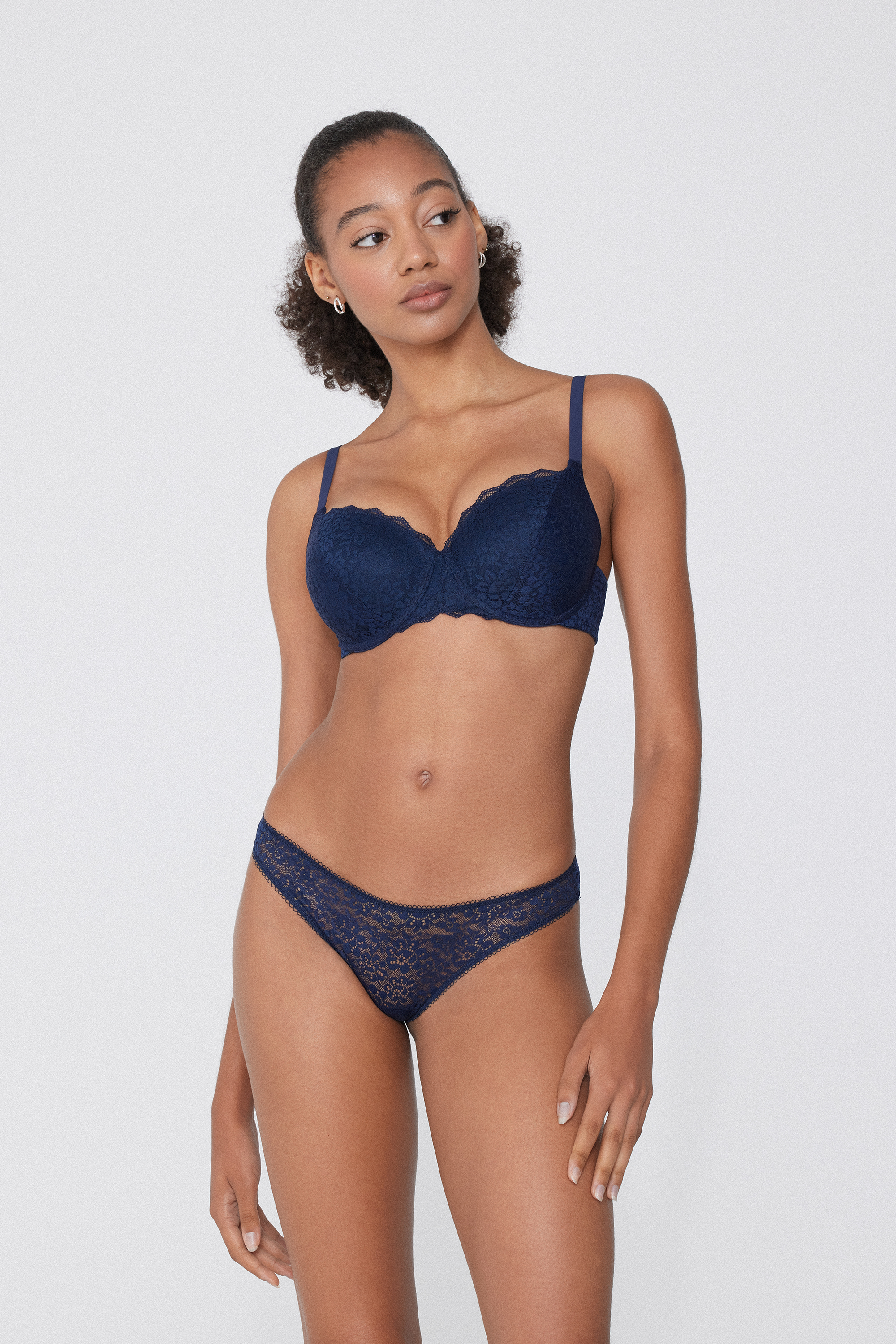 Prague Full Cover Recycled Lace Balconette Bra
