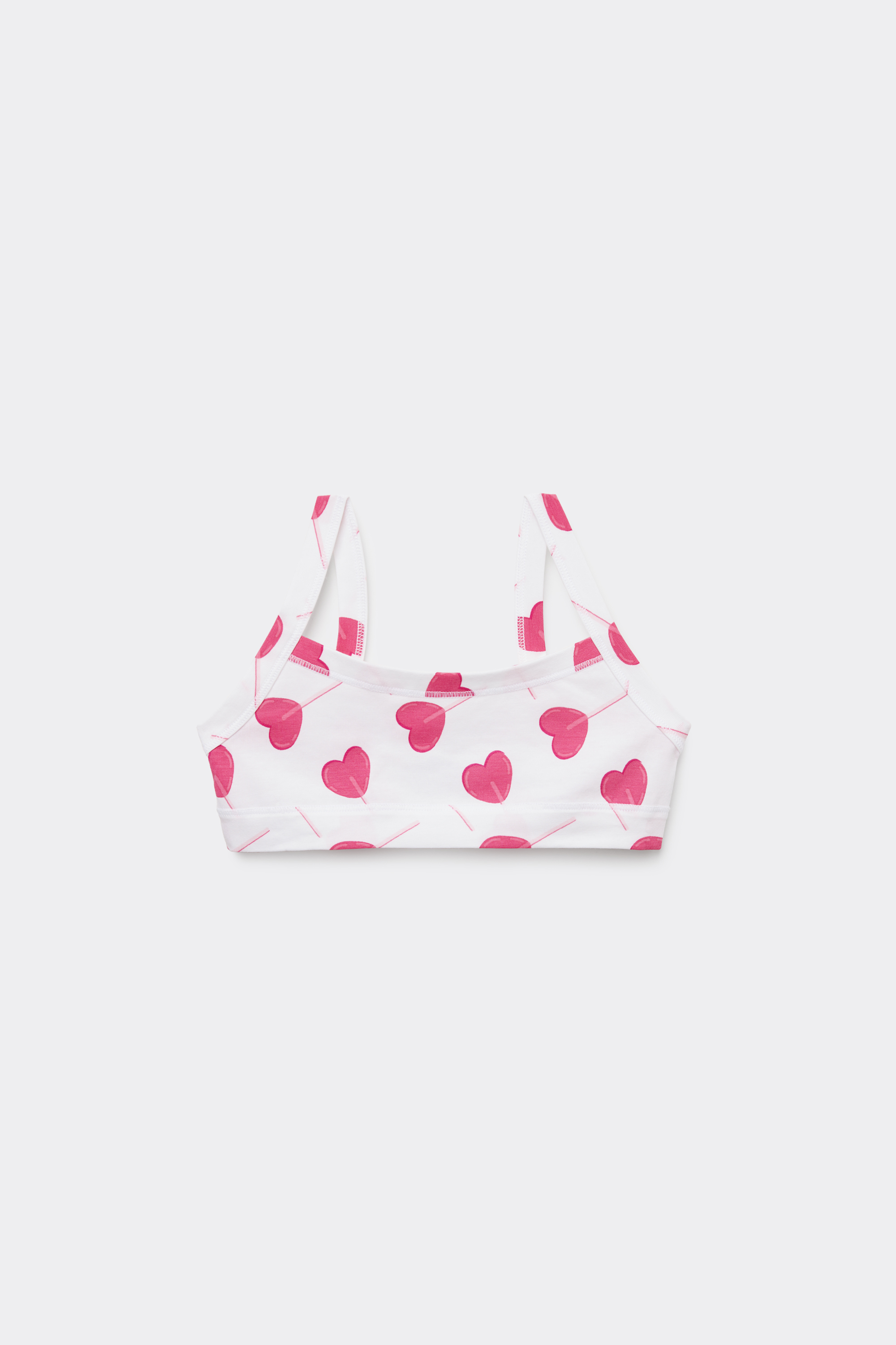 Brassiere Bimba Basic in Cotone Stampato